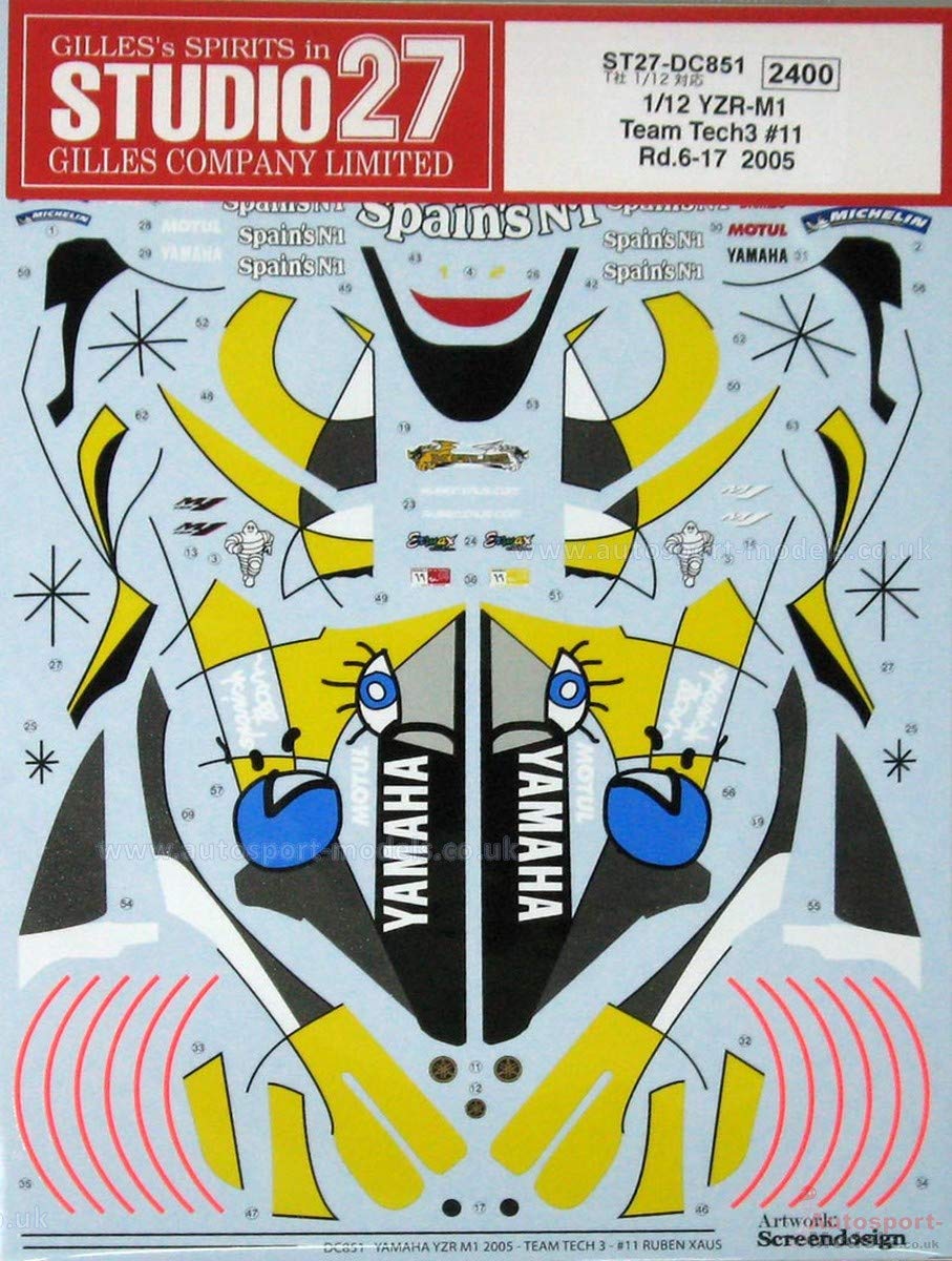 Amazon | 【STUDIO27/スタジオ27】1/12 YZR M1 Tech3 2005#11